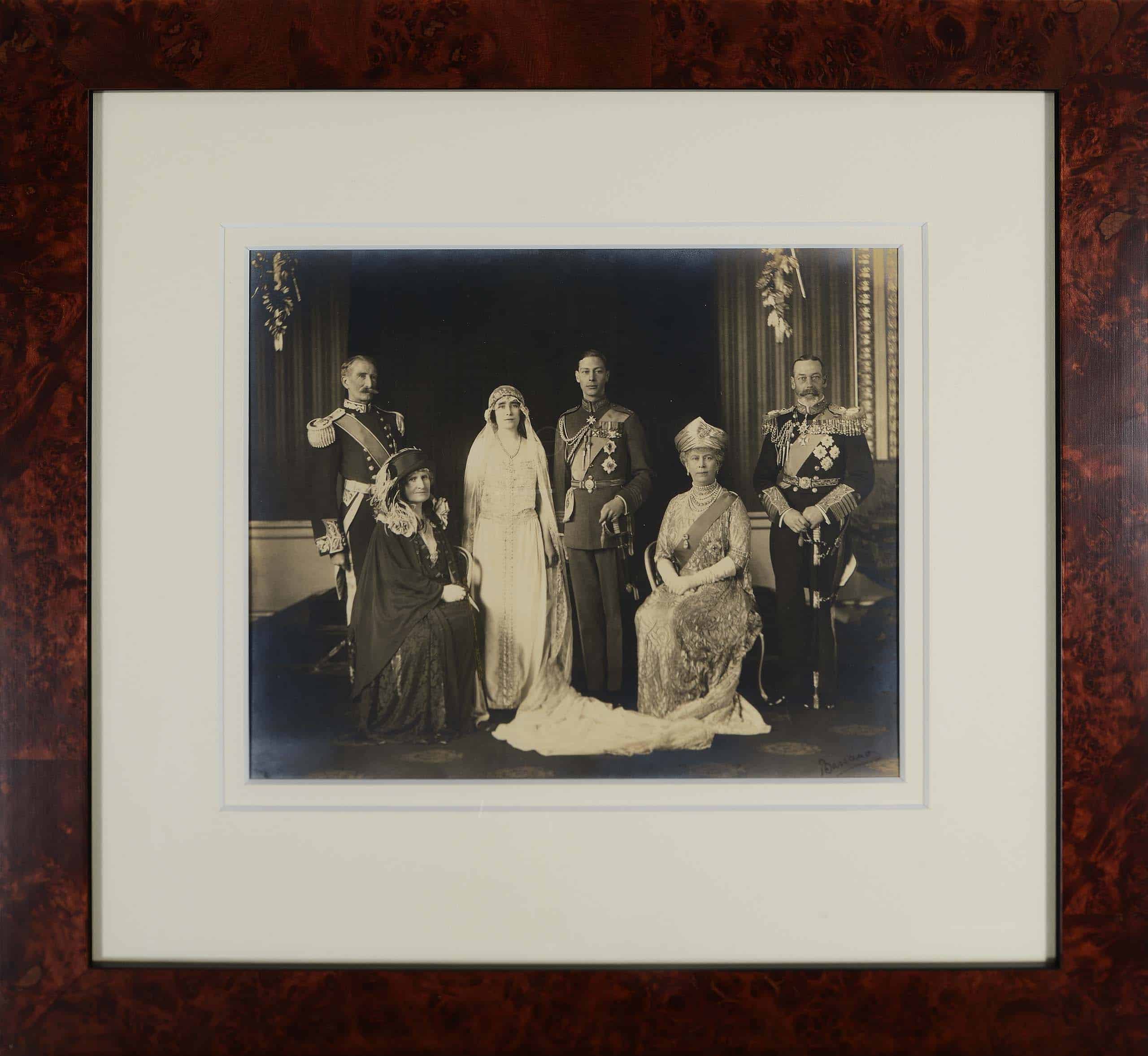 Oficjalna fotografia ślubna Alberta, księcia Yorku