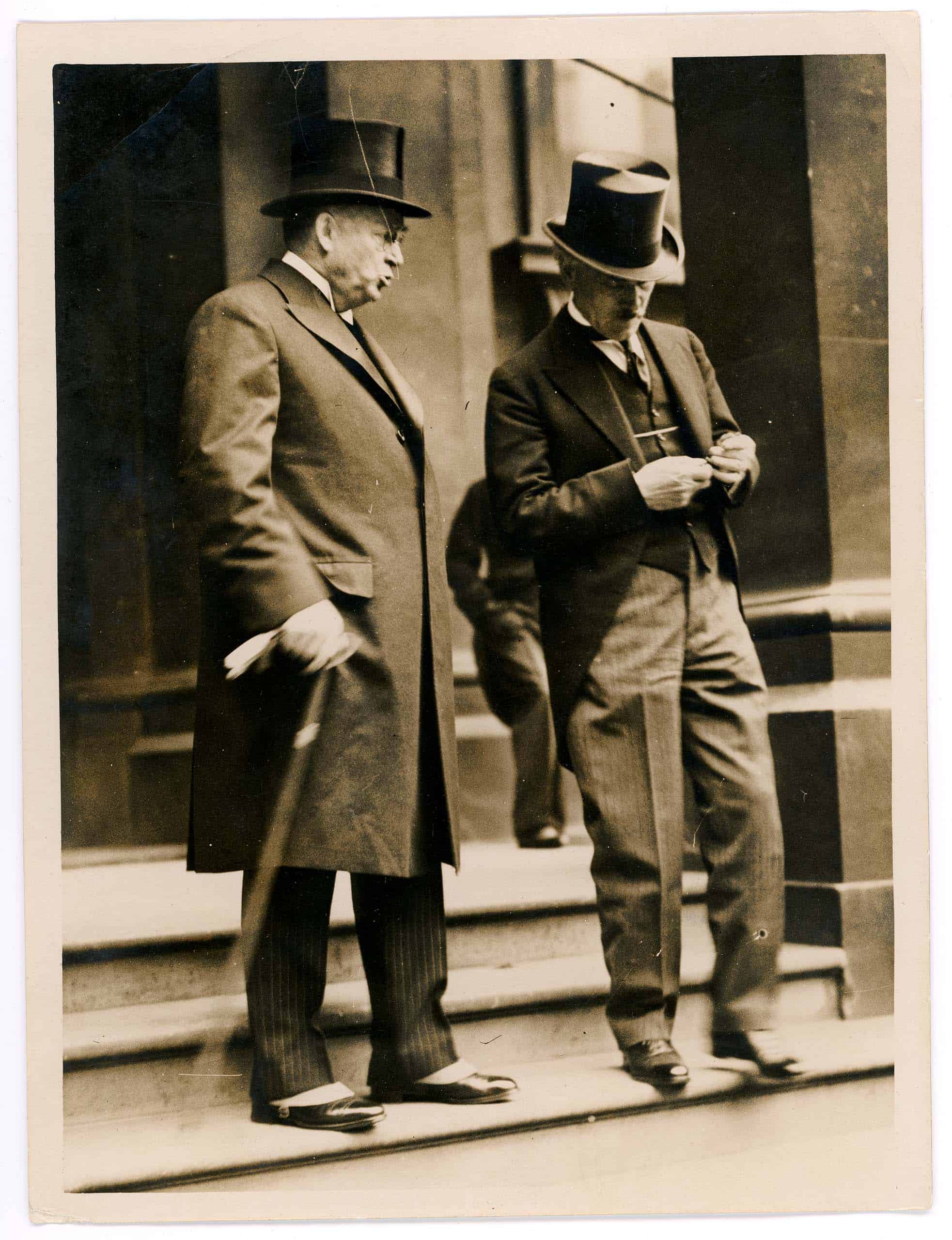 Ramsay MacDonald i Richard Bedford Bennett