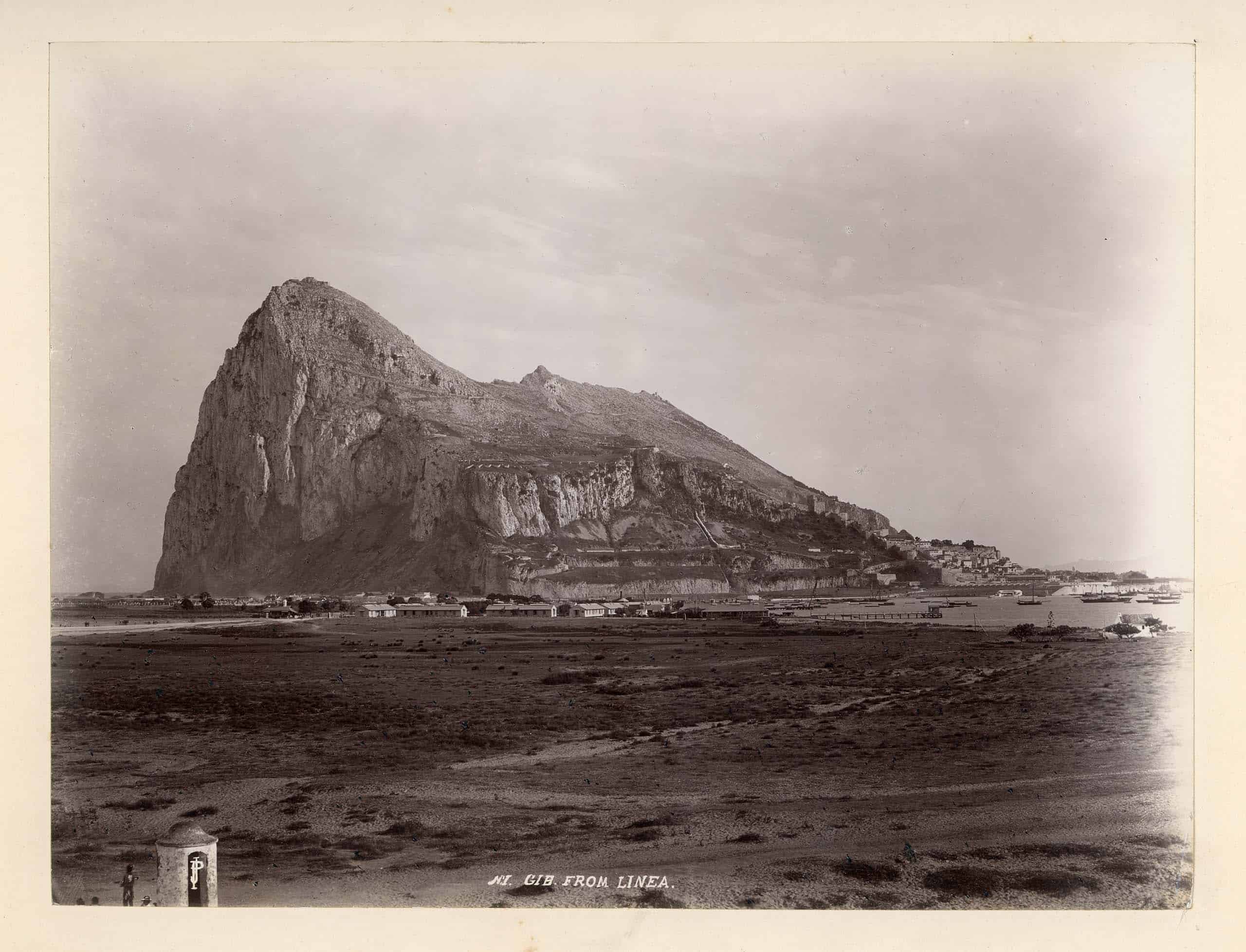Skała Gibraltarska widziana z La Línea de la Concepción