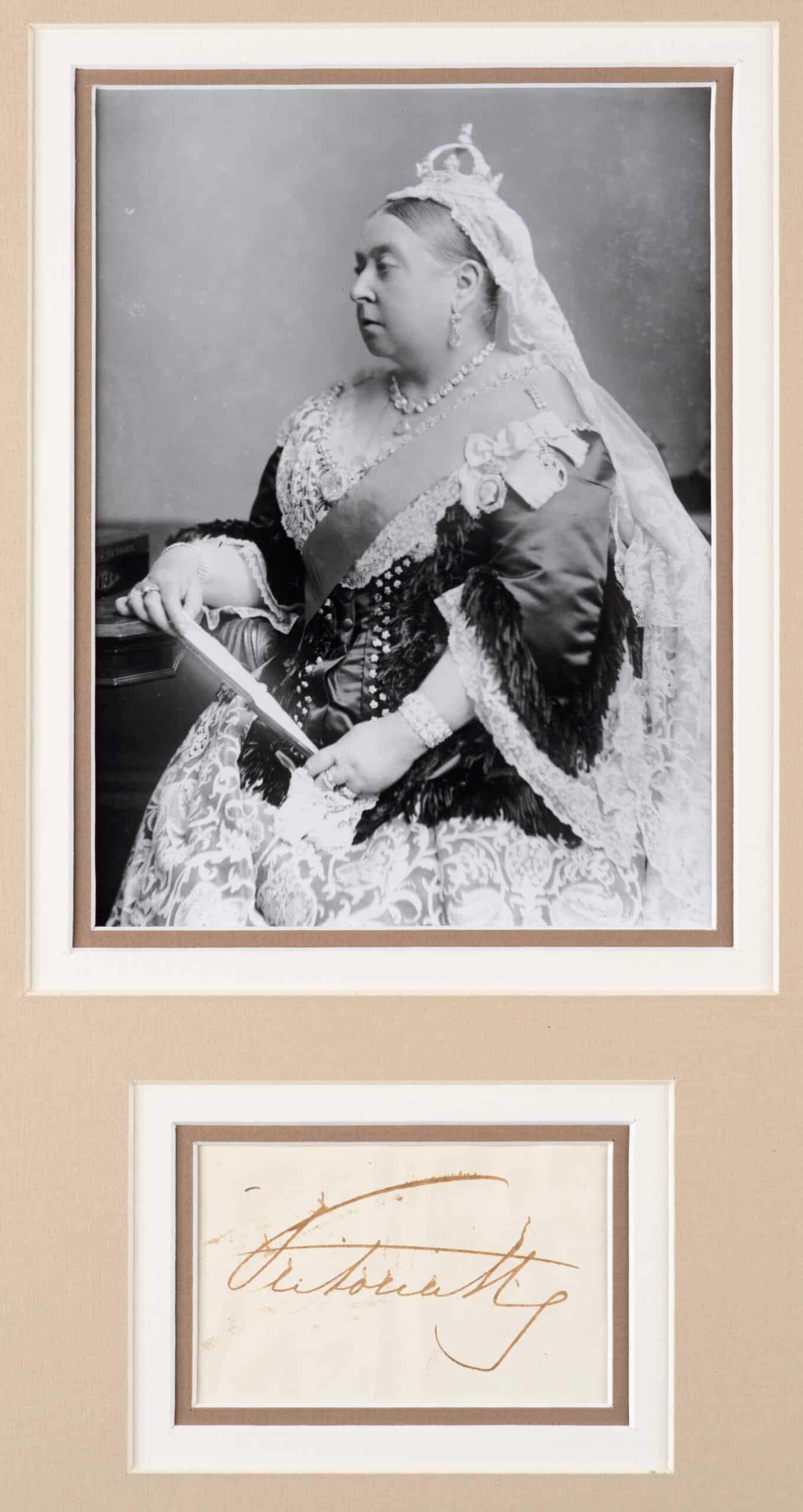 Fotografia portretowa królowej Wiktorii