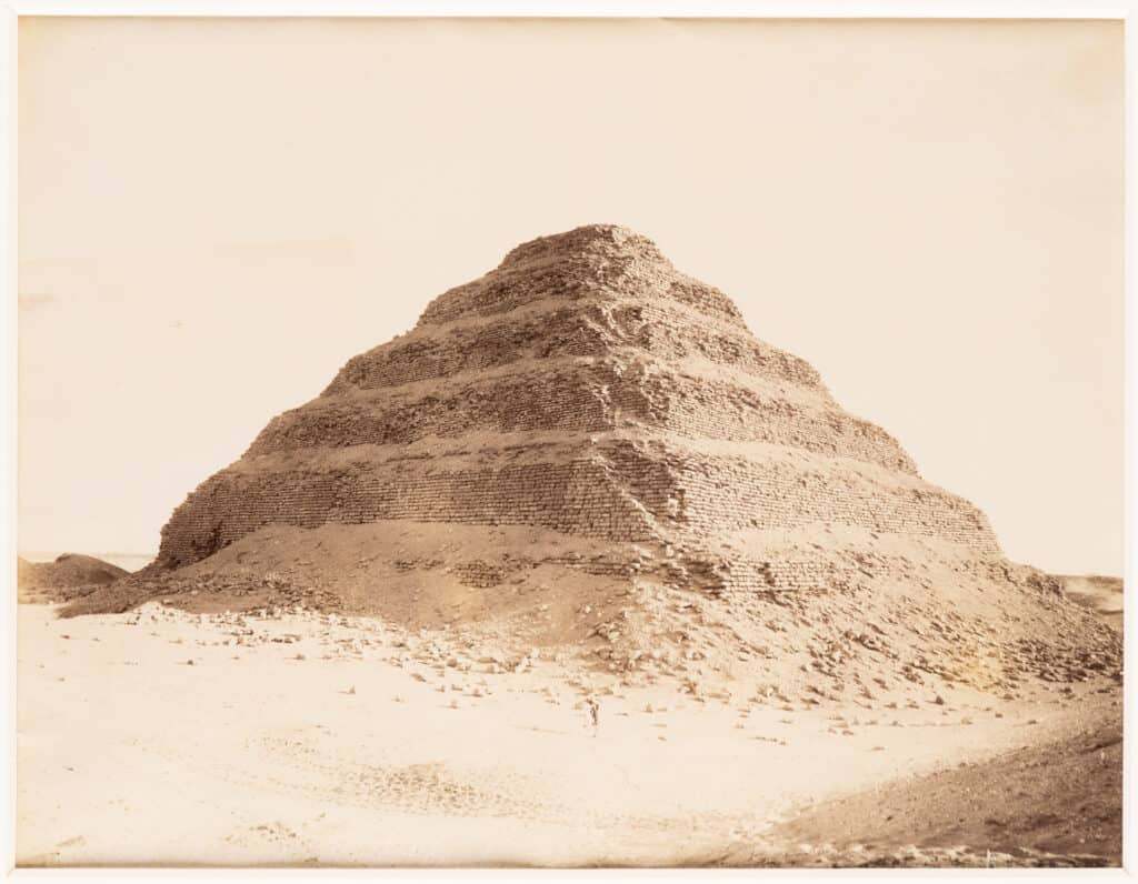 Piramida Dżesera, ostatnia ćwierć XIX w.